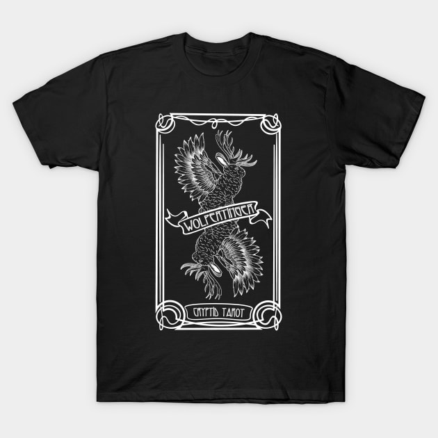 Cryptid Tarot Series: Wolpertinger T-Shirt by Desdymona